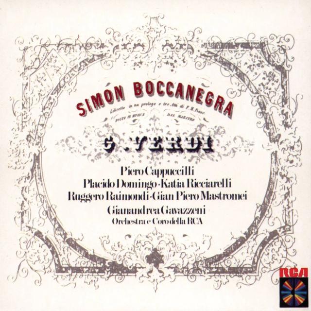 Album cover art for Verdi Simon Boccanegra Ge