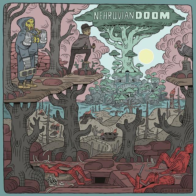 Album cover art for NehruvianDoom