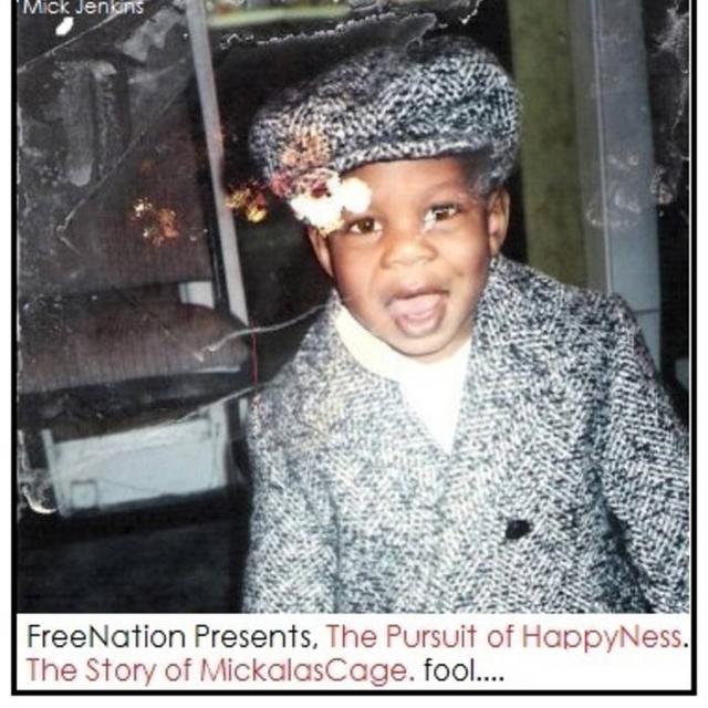 Album cover art for The Pursuit of HappyNess: The Story of Mickalascage