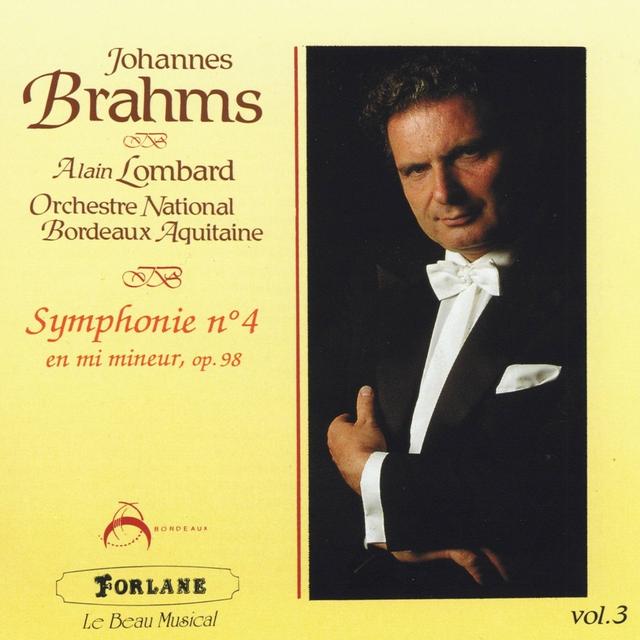 Album cover art for Brahms: Symphonie n° 4