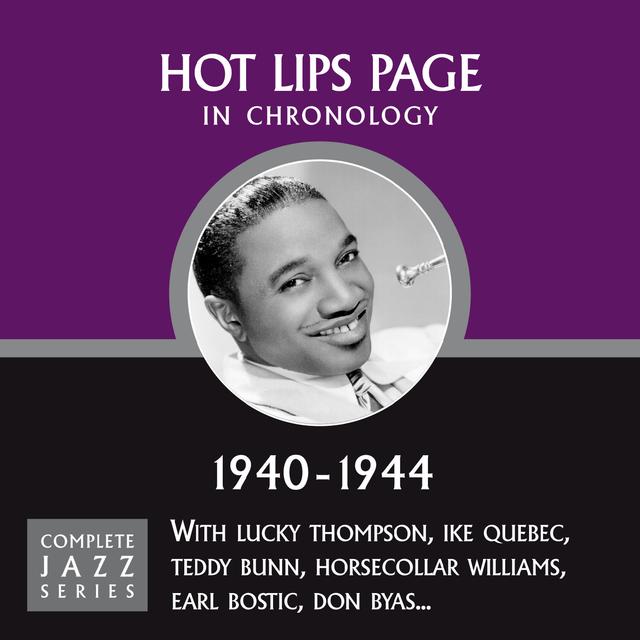 Album cover art for Complete Jazz Series 1940 - 1944