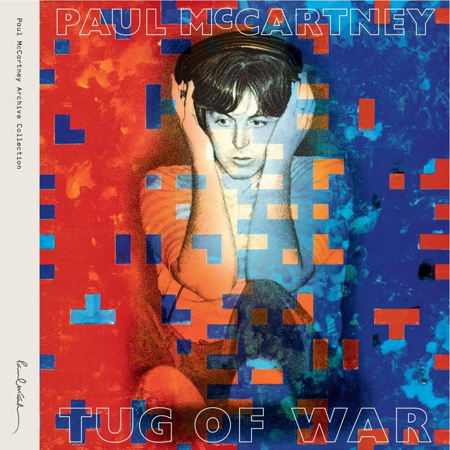 Album cover art for Tug of War