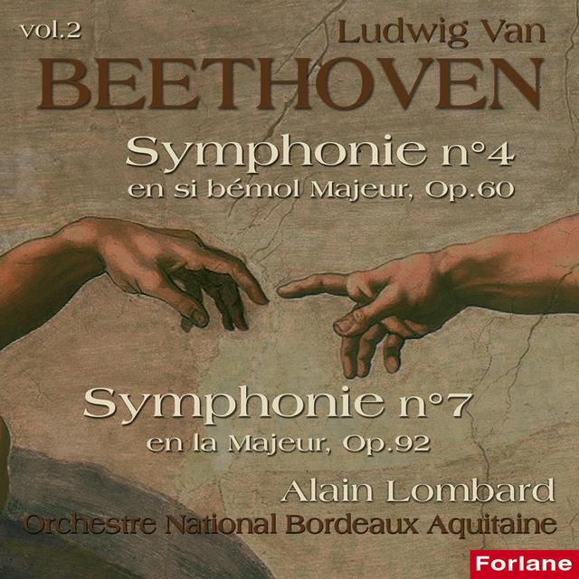 Album cover art for Beethoven: Symphonies No. 4 & 7