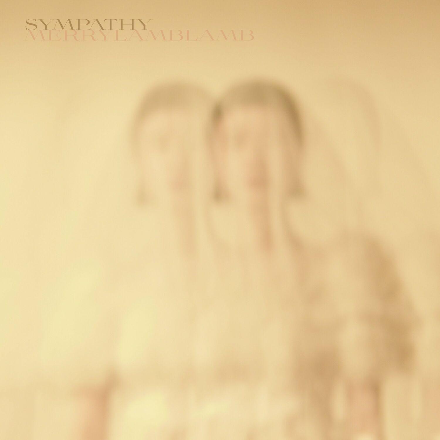 Lyric cover art as blurred background