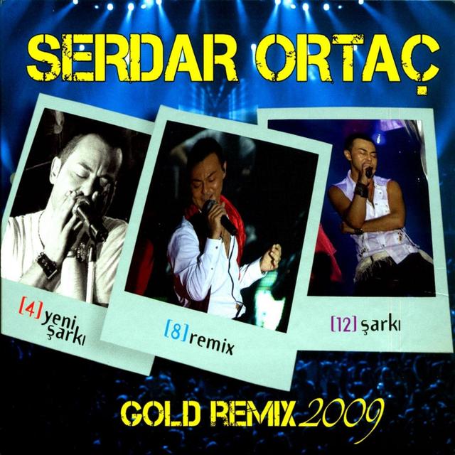 Album cover art for Serdar Ortaç Gold Remix 2009