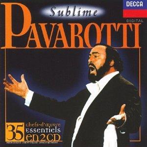 Album cover art for Sublime Pavarotti