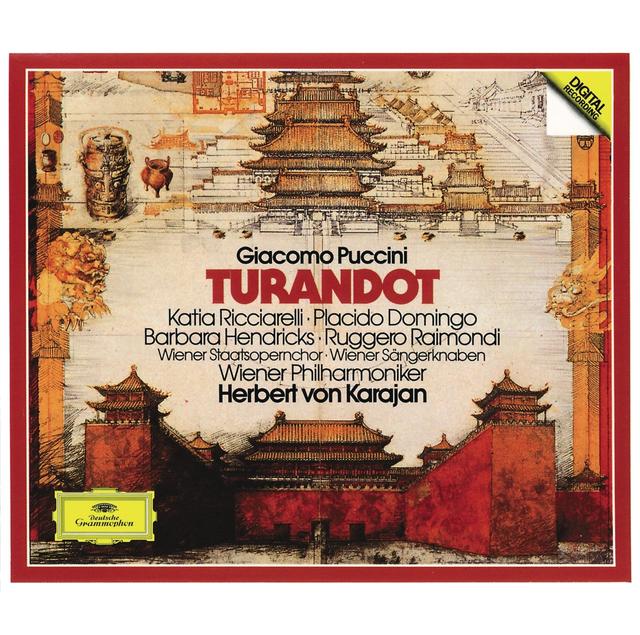 Album cover art for Puccini : Turandot