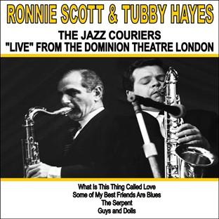 Album cover art for The Jazz Couriers: Live From The Dominion Theatre London