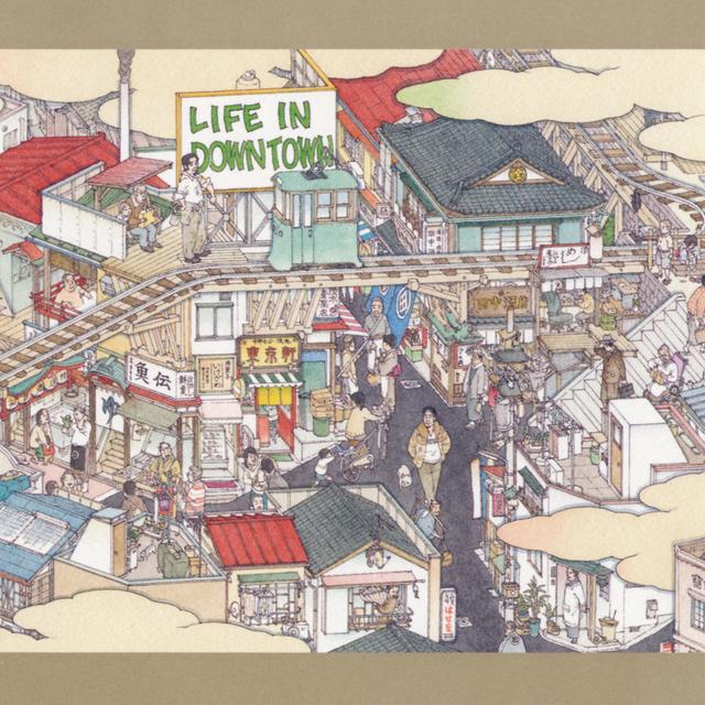 Album cover art for Life In Downtown