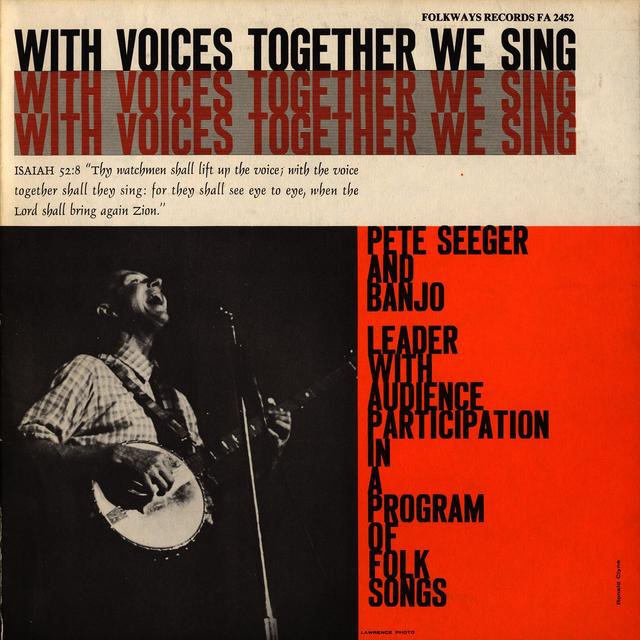 Album cover art for With Voices Together we Sing