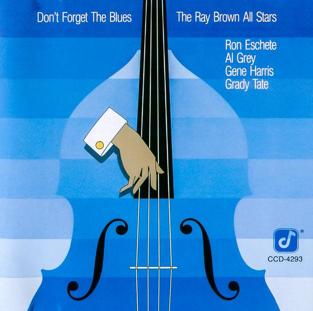 Album cover art for Don't Forget The Blues