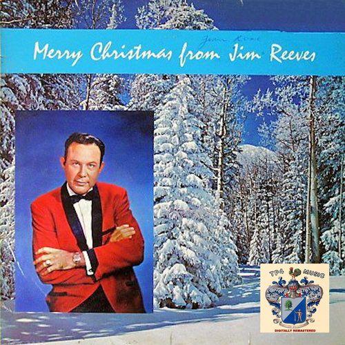 Album cover art for Merry Christmas from Jim Reeves