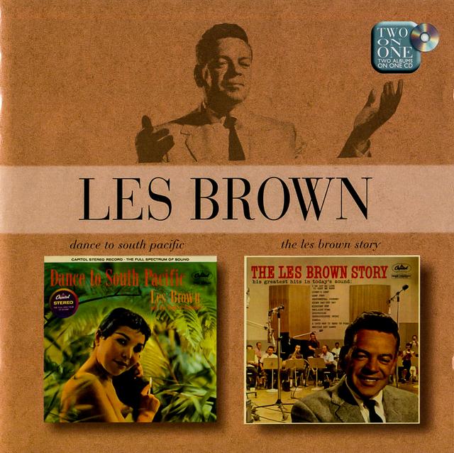 Album cover art for Two On One: Dance To South Pacific/the Les Brown Story