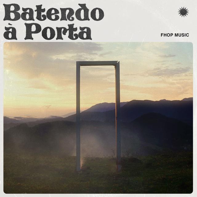 Album cover art for Batendo à Porta