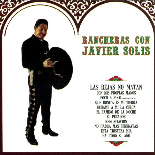 Album cover art for Rancheras Con Javier Solis