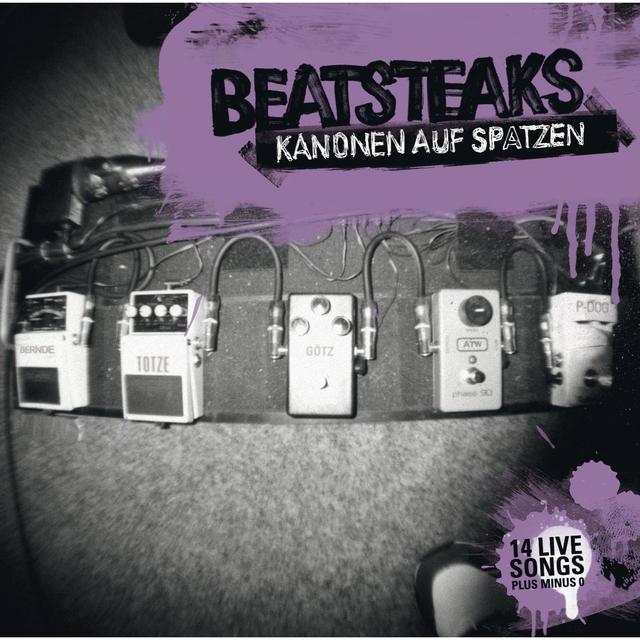 Album cover art for Kanonen Auf Spatzen : 14 Live Songs