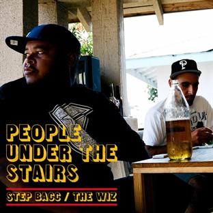 Album cover art for Step Bacc / The Wiz