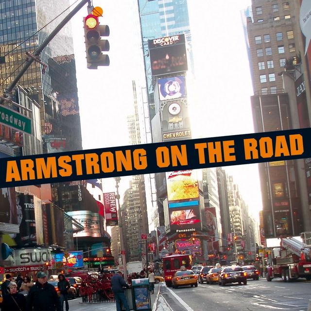 Album cover art for Armstrong on the Road