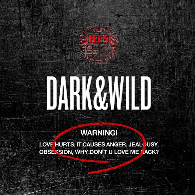 Album cover art for Dark&Wild