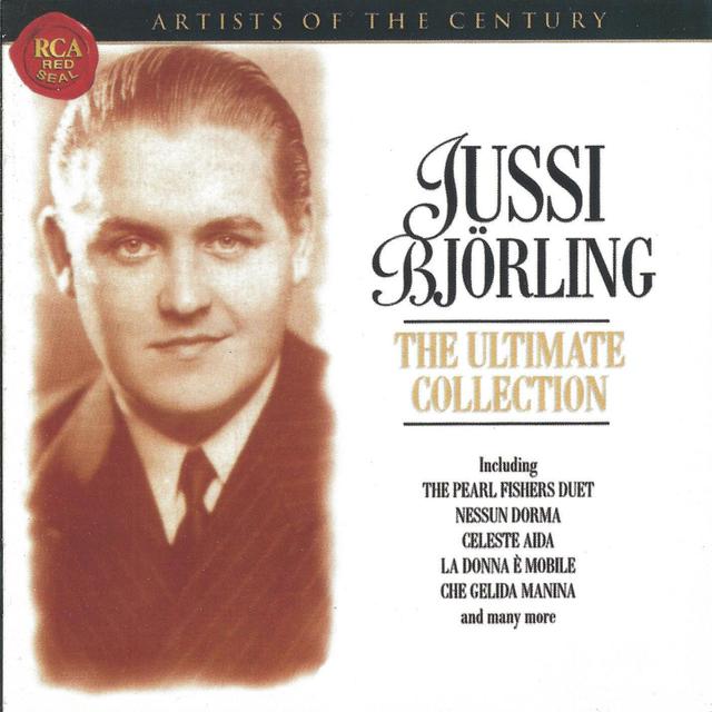 Album cover art for Artists Of The Century: Jussi Björling