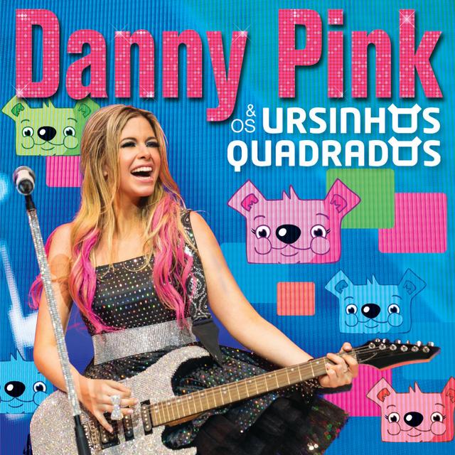 Album cover art for Danny Pink e os Ursinhos Quadrados