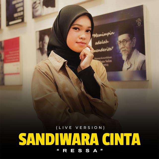 Album cover art for Sandiwara Cinta (Live Version)