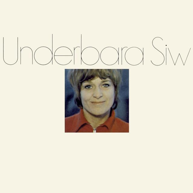 Album cover art for Underbara Siw