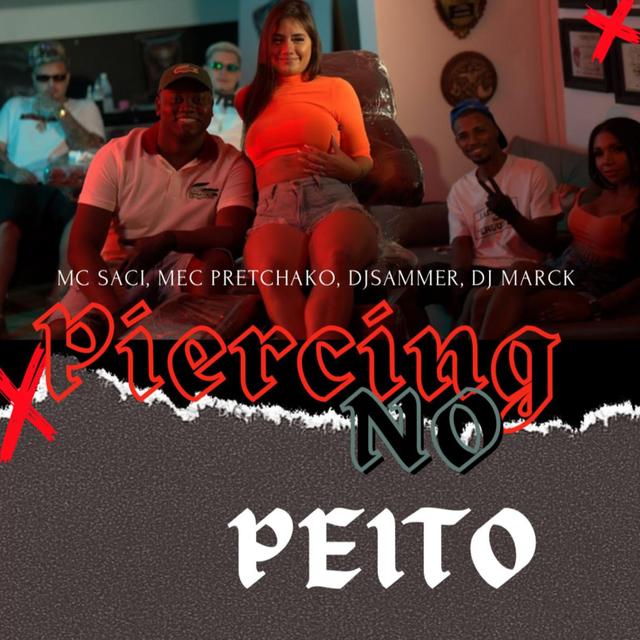 Album cover art for Piercing no Peito