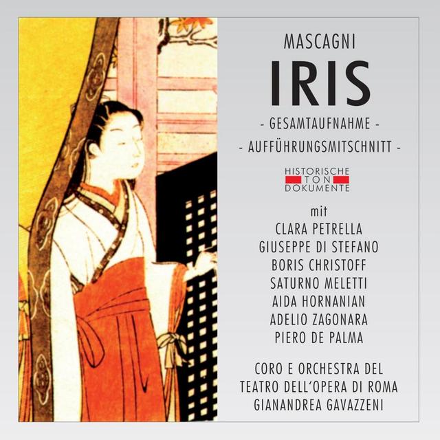 Album cover art for Mascagni: Iris