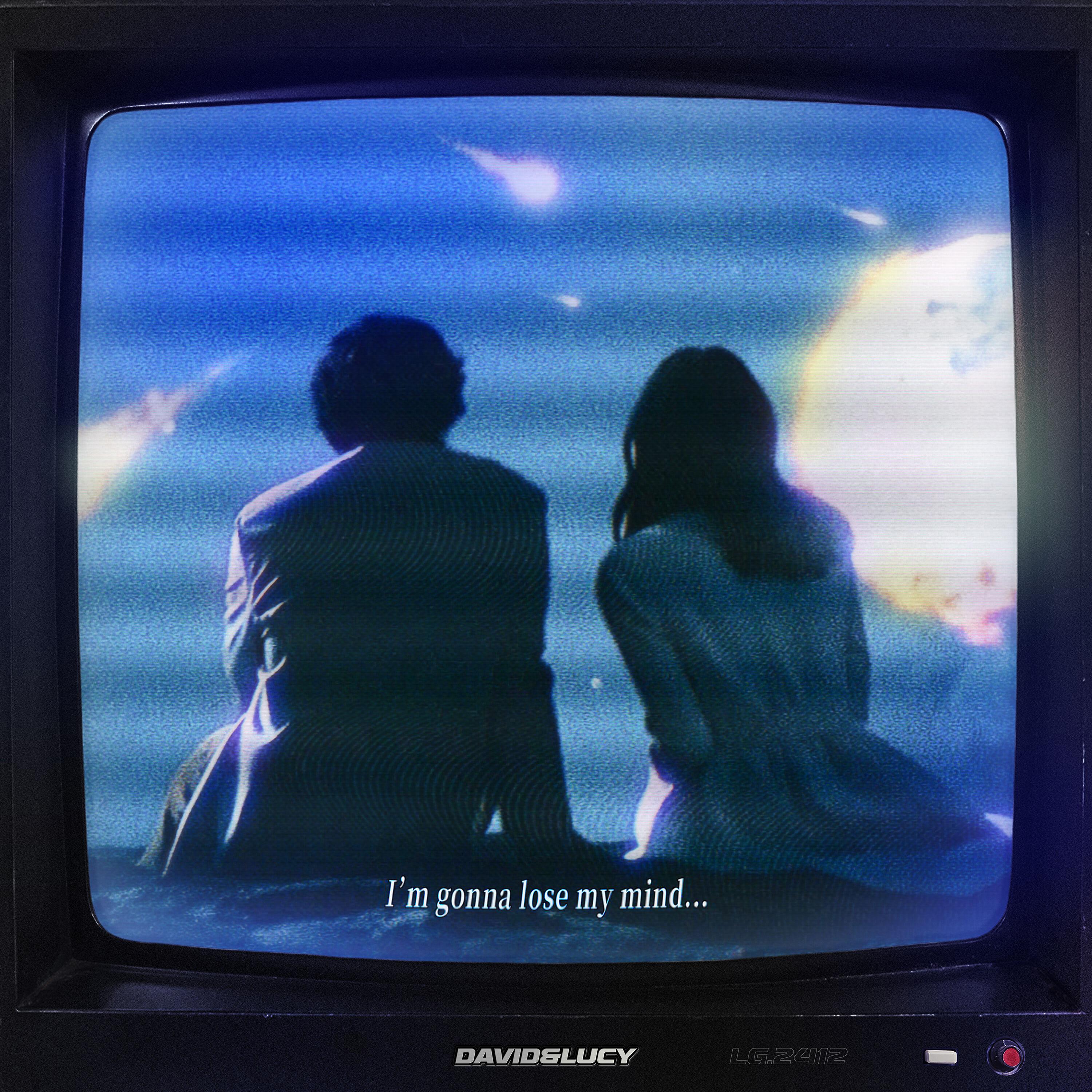 Lyric cover art as blurred background