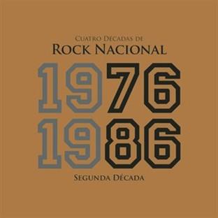 Album cover art for 4 Décadas De Rock Nacional (1976-1986)