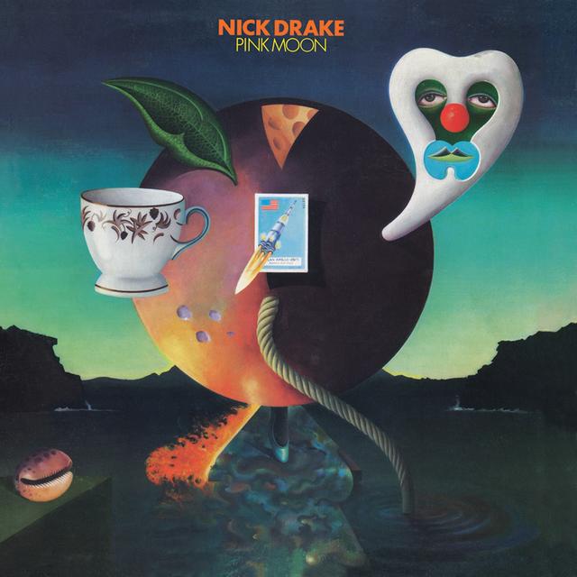 Album cover art for Pink Moon