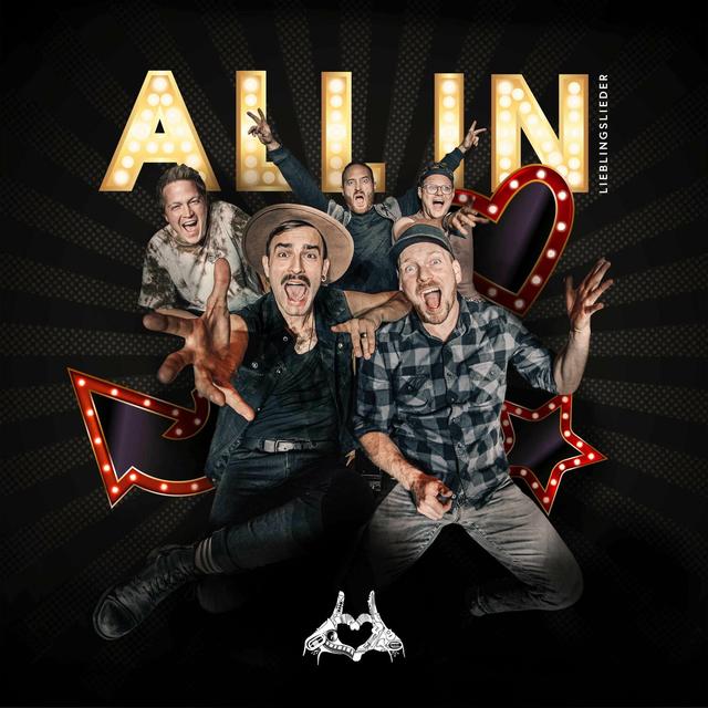 Album cover art for ALL IN (Lieblingslieder)