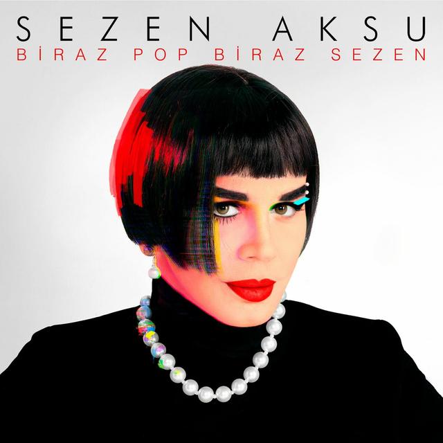 Album cover art for Biraz Pop Biraz Sezen