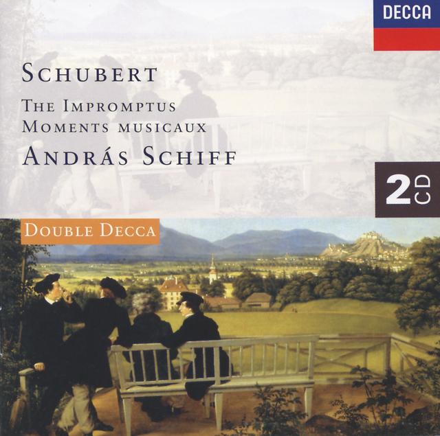 Album cover art for Schubert: Impromptus ; Moments Musicaux