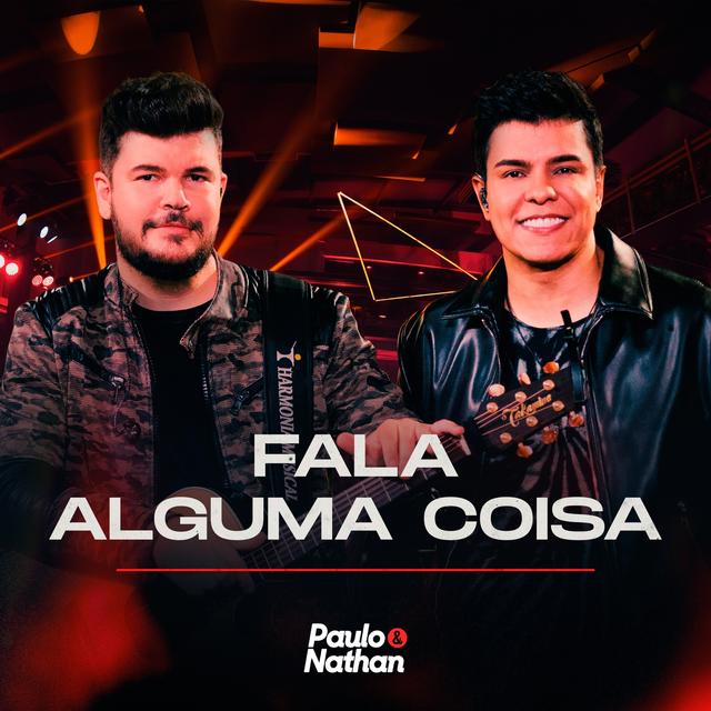 Album cover art for Fala Alguma Coisa