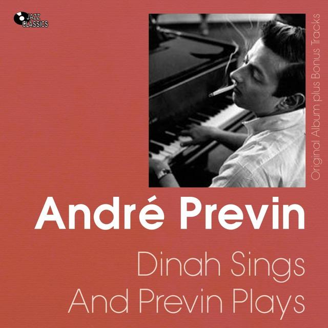 Album cover art for Dinah Sings, Previn Plays