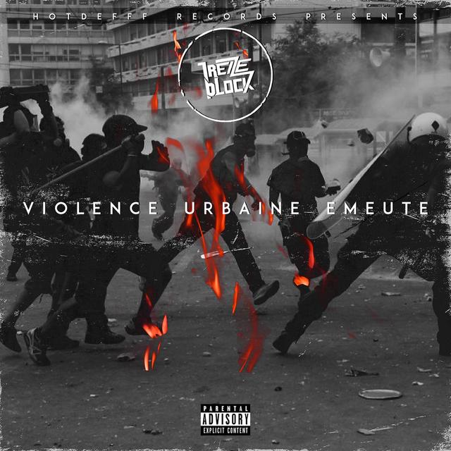 Album cover art for Violence Urbaine Emeute