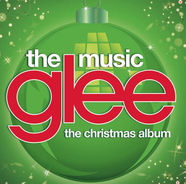 Album cover art for Glee : The Music - The Christmas Album