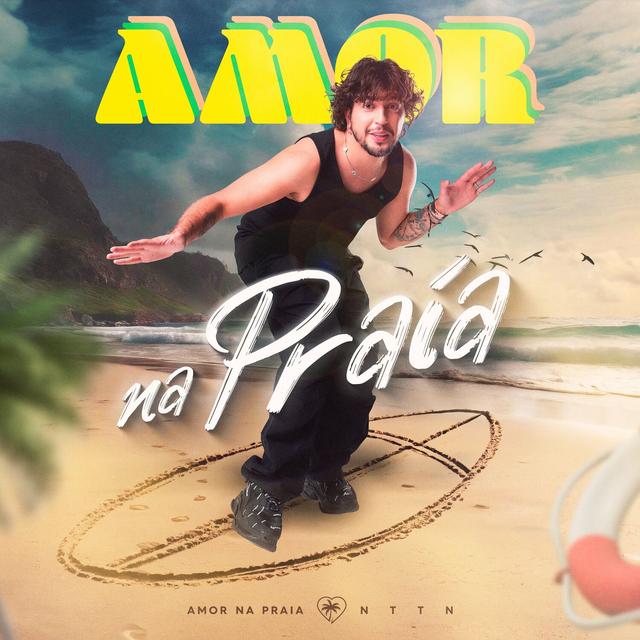 Album cover art for Amor Na Praia