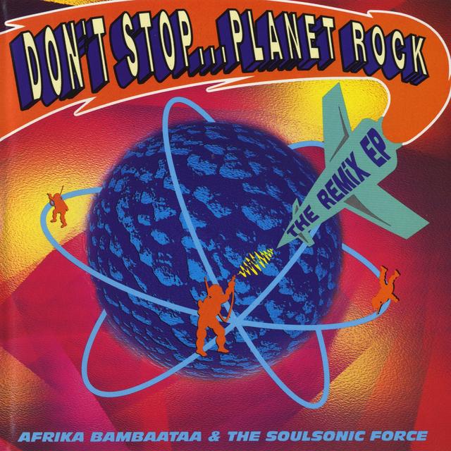 Album cover art for Don't Stop...planet Rock