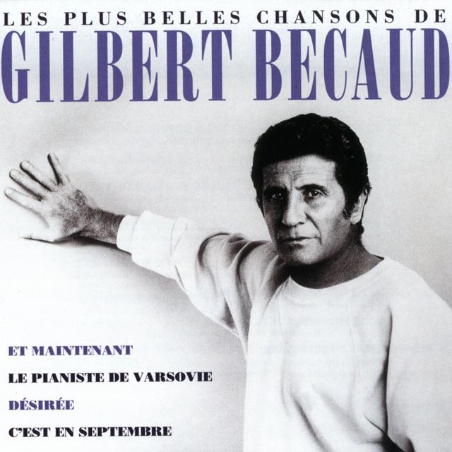 Album cover art for Les Plus Belles Chansons de Gilbert Bécaud