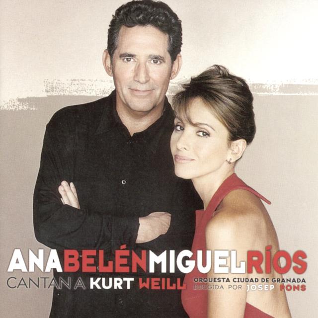 Album cover art for Ana Belén y Miguel Rios Cantan a Kurt Weill