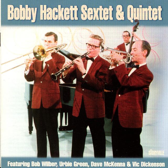 Album cover art for Bobby Hackett Sextet & Quintet