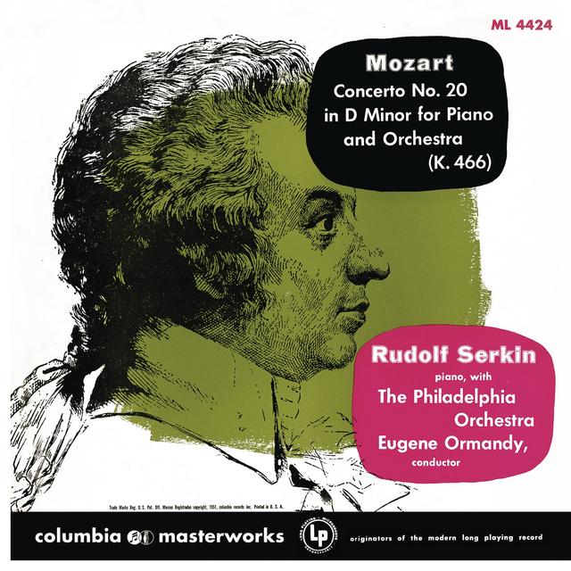 Album cover art for Mozart: Concertos Nos. 20 & 22