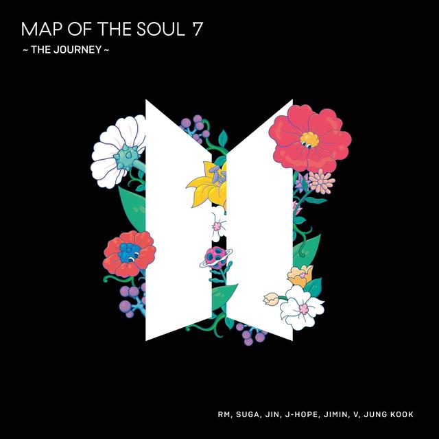 Album cover art for Map of the Soul: 7 ~ The Journey ~