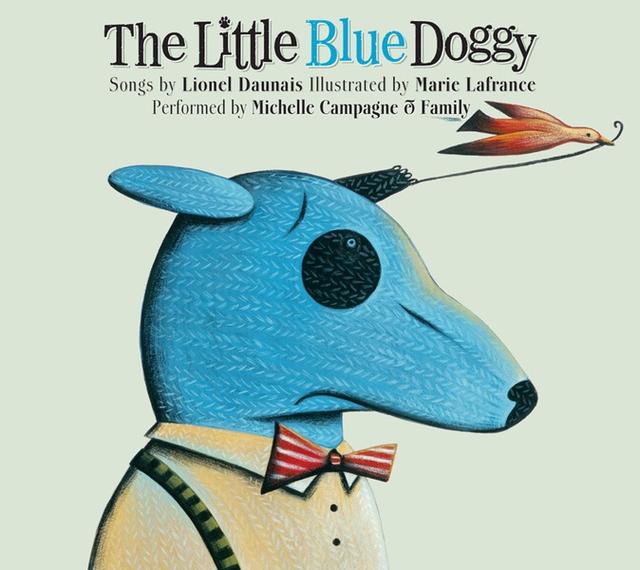 Album cover art for The Little Blue Doggy