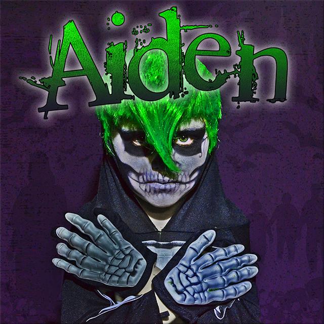 Album cover art for Aiden