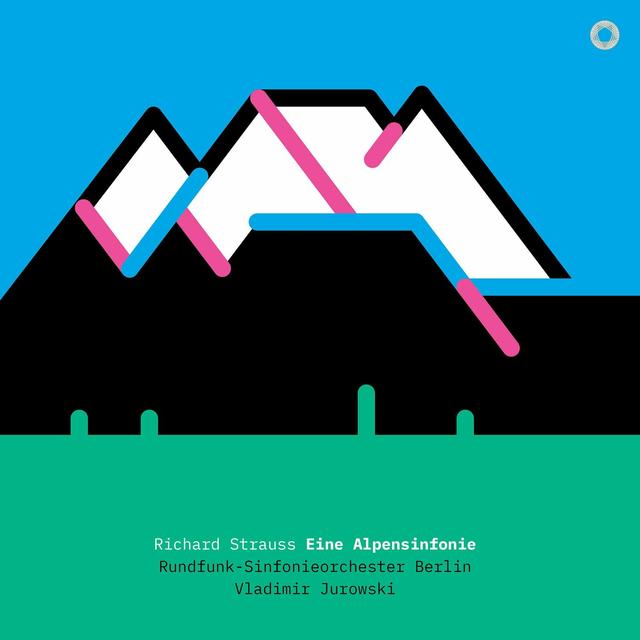 Album cover art for Strauss: Eine Alpensinfonie