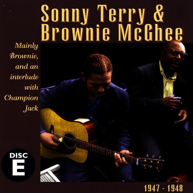 Album cover art for Sonny Terry & Brownie McGhee, Vol. 5